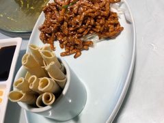 京酱肉丝-民福居烤鸭店(石榴庄店)