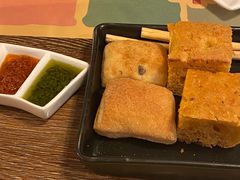 餐前面包蒜黄油-安妮意大利餐厅(国贸店)