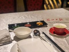餐具摆设-武汉香格里拉大酒店·香宫中餐厅