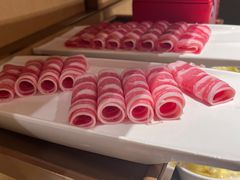 内蒙特色沙葱羊肉卷-海底捞火锅(江北万达商业广场店)