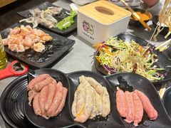 -啊美丽炭火烤肉(滑翔一店)