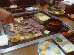-韩阳王石板烤肉