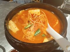 韩式嫩豆腐汤-富乐满韩国正宗炸鸡韩国料理(虹泉路店)