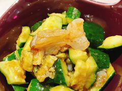 海蜇头拌黄瓜-丁字口海鲜热炒·烧烤大排档