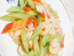 西芹百合虾仁-华州老碗