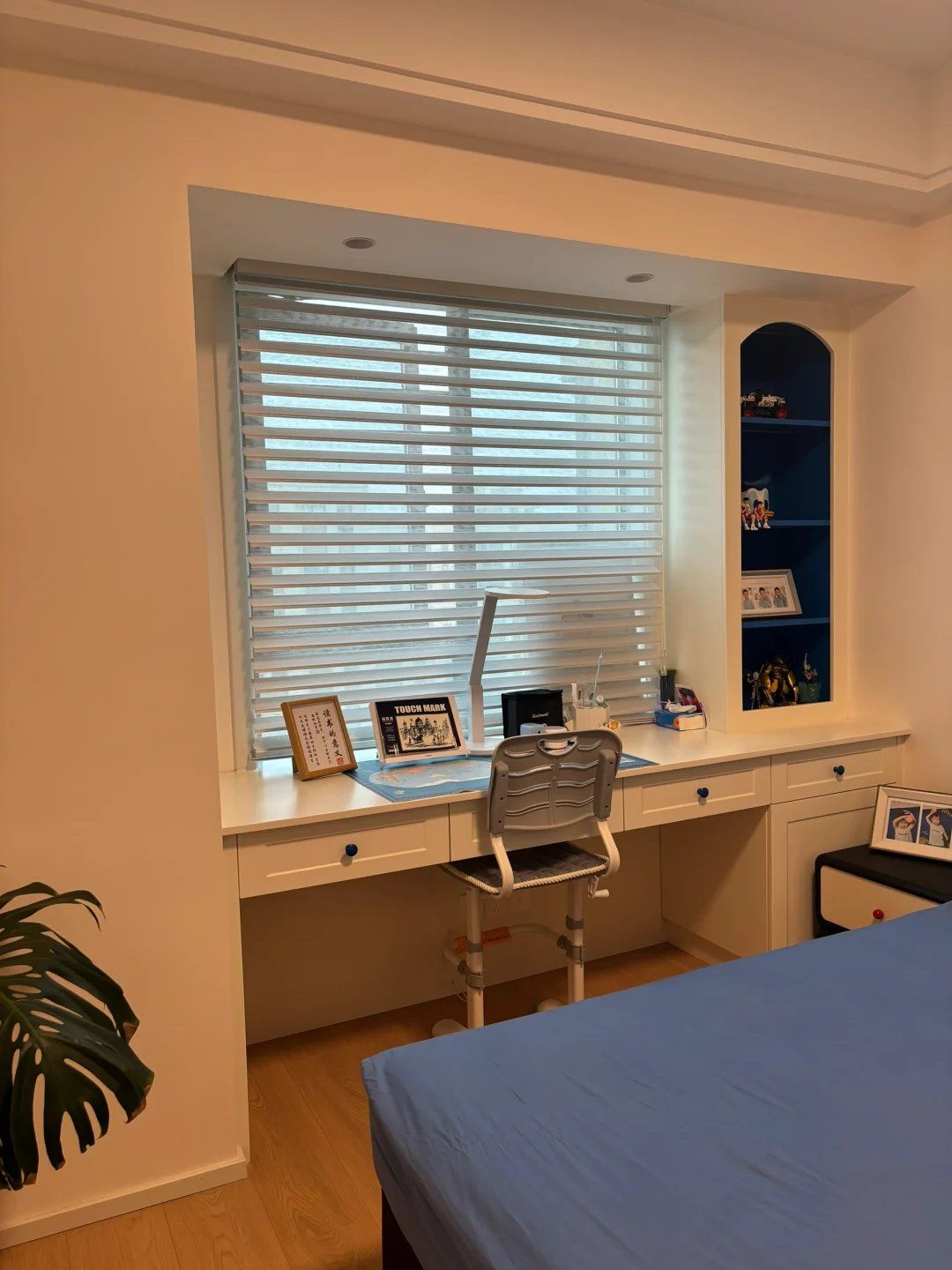 儿童房飘窗改学习桌好用吗