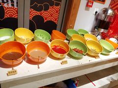 自助调料区-蜀滋香鲜鱼火锅(黄金路店)