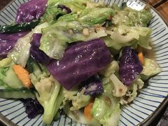 马来盏酱炒杂菜-上楼私房菜(院士路店)