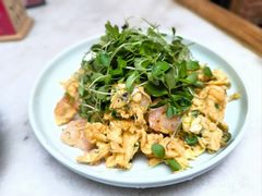 香椿苗虾仁滑蛋-小吊梨汤·北京菜(香山店)