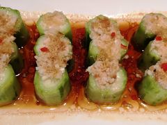 瑶柱蒜蓉蒸丝瓜-大树餐厅(益田假日店)