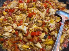 干锅蛋香花猪肉-时间仓(月湖公园店)