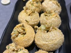 香椿头炒鸡蛋-富临轩私房菜(集庆门大街店)