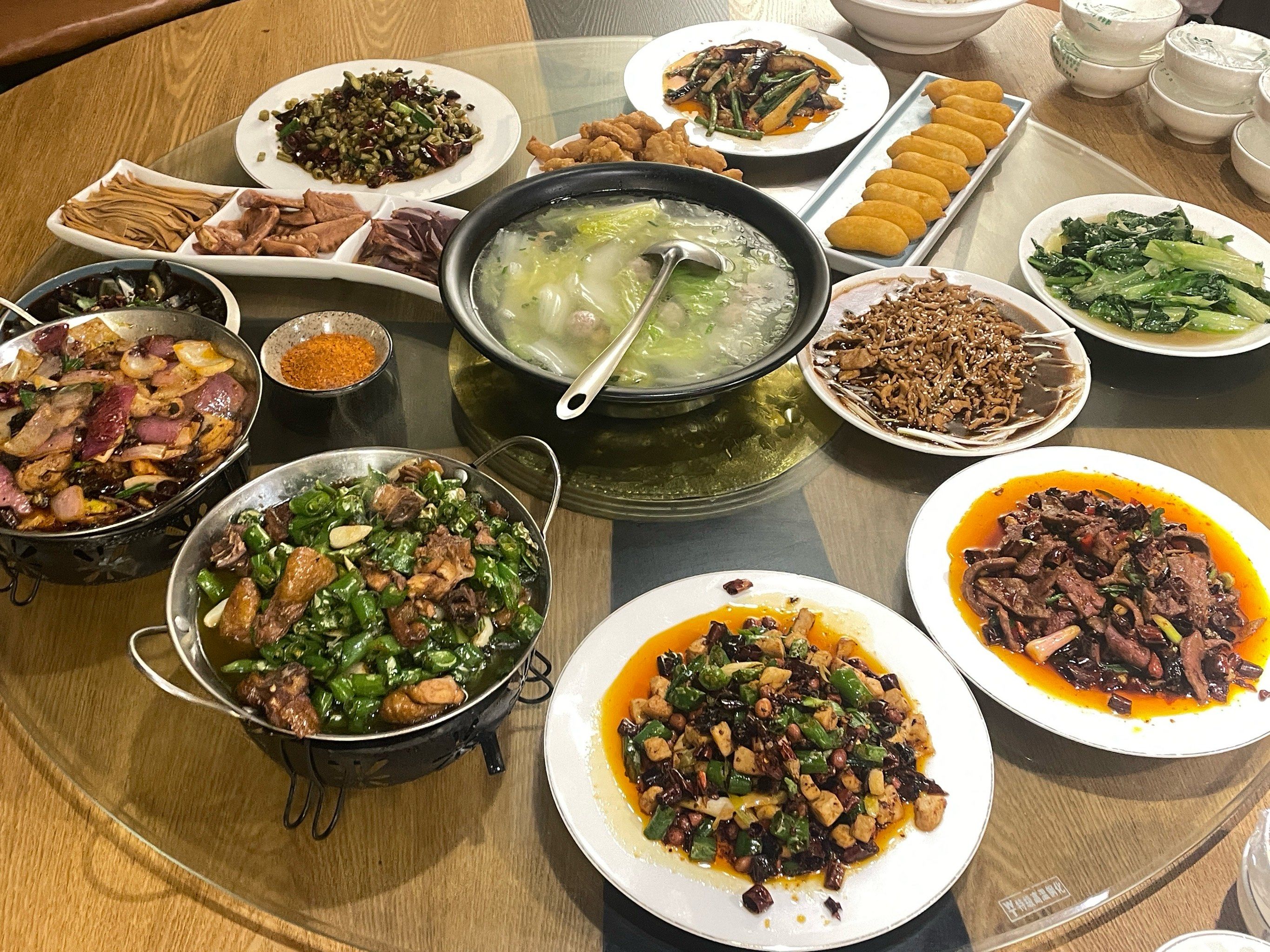 满桌佳肴大分享