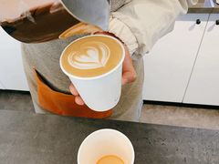一个迷离的柑橘的酒香拿铁-Bamboo Today Cafe(国创园店)