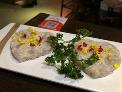 香草秘制鲜花虾滑-老诚一锅羊蝎子(黄寺大街店)