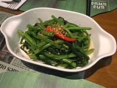 秘制虾酱炒空心菜-帕蓝·暹罗料理(曲阳店)