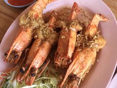 蒜香黑虎虾-Wang Sai Seafood
