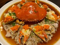 和乐蟹蒸手剁肉饼-广州文华东方酒店·江-由辉师傅主理