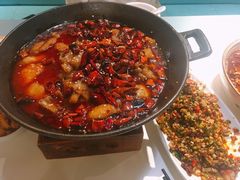香辣芋儿蛙-付掌柜在成都·热炒砂锅集(金禾店)