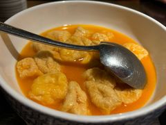 虾汤水乡嫩豆泡-庐灶江南·江南菜·四合院Bistro(东直门雍和宫·原华侨宾馆店)