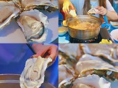 深海黄金蚝大个火锅-千岛蚝高压锅生蚝·人参火锅(白云万达店)