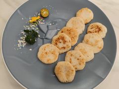 香煎墨鱼饼-南山鲜虾面·活鲜小馆·海味大连菜(南山总店)