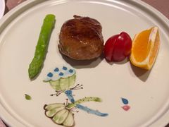 鹅肝酱肉胶酿元贝-广州逸林假日酒店·四季桃源中餐厅(白云山风景区店)