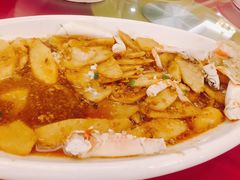 蟹腿炒山药-平潭宝汇大酒楼(平潭店)