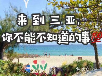 来三亚你不能不知道的事
