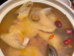 安庆老母鸡汤炖炒米-山里亲戚(淞虹路店)