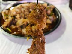 羊肉串-路书奇炝锅绿豆面(万客隆店)