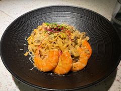 芝士蘑菇鲜虾意大利面-BE BRIGHT KITCHEN(正佳广场店)