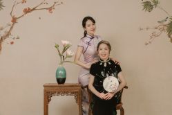 -时光纪亲子全家福照相馆(静安店母女写真父母纪念照)