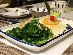 瑶柱豌豆尖-肆月河豚·新淮扬(金融街店)