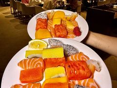 -广州万富希尔顿酒店-感趣自助餐厅·生蚝海鲜刺身