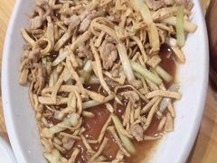 香干肉丝-水根饭店