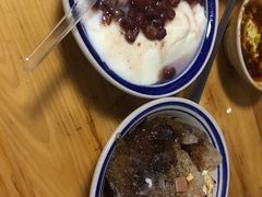 红豆白雪冰豆花-人和水上飘(第一家店)