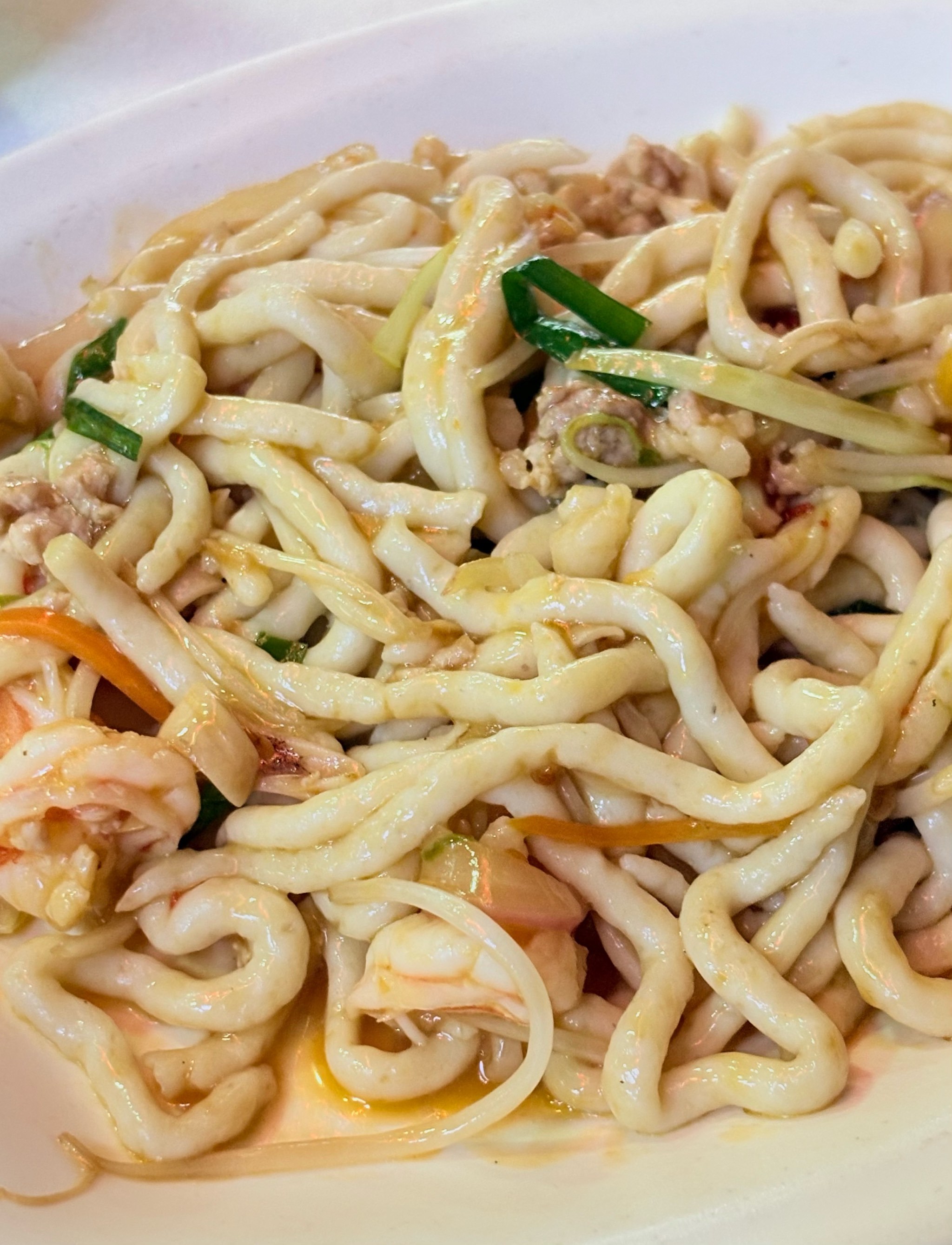 潮汕人家,炒鱼面好好吃啊啊啊😋