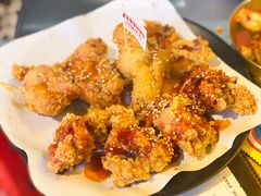 甜辣酱拼盘炸鸡-Meet Sun韩式大排档(五一广场7MALL店)