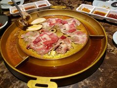 水煎肉-猪啊牛呀羊啊铜盘烤肉(正大广场店)