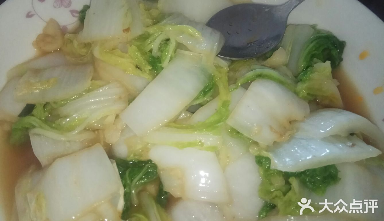 家常小菜,炒白菜,油而不腻,口感好