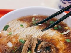 虾仁爆鳝面-老西白点心店
