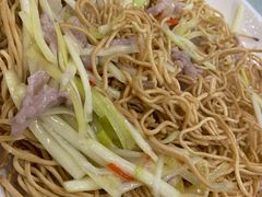 韮黄肉丝二面黄-老人和饭店(打浦路店)