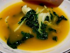 豆汤奶白菜-山四砂锅(太原钟楼街店)