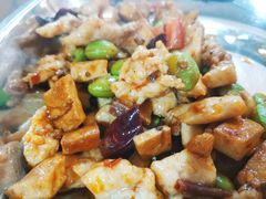 毛豆香干鸡丁-北京大学-燕南食堂