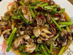 蒜苔八带-天津乾毓德饭庄·清真传统炒菜·海鲜烧烤(咸阳路店)