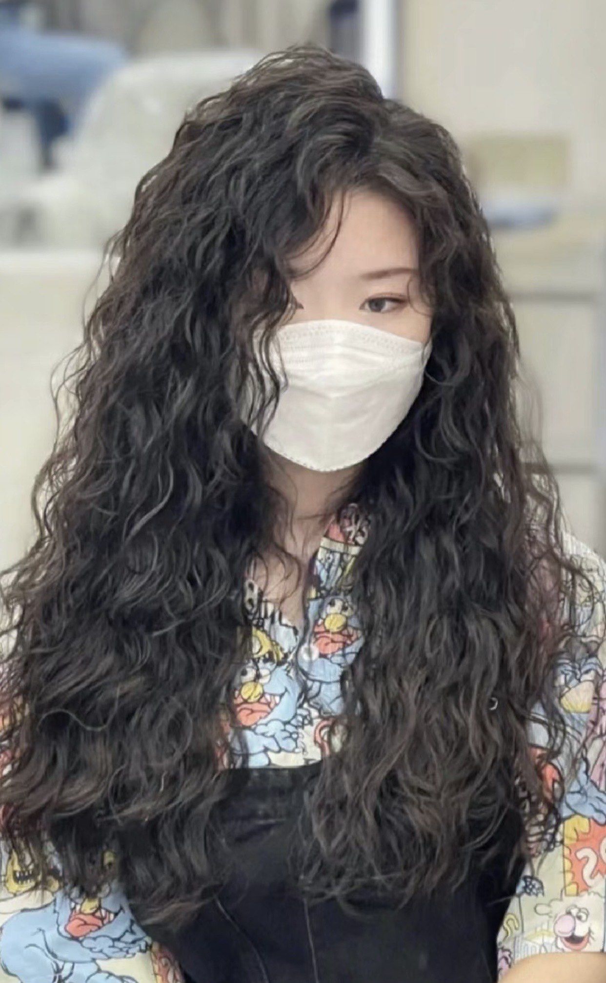 法式羊毛卷女长发