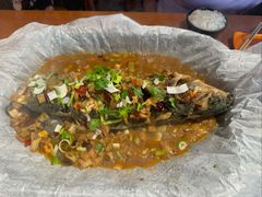 香辣味烤鱼-三煮纸包鱼(青岛总店)