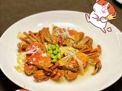 咸肉蒸大闸蟹-蟹榭·本帮江浙菜·蟹宴(大宁久光商场店)