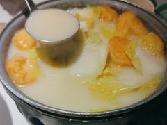 浓汤鱼腐娃娃菜-旺顺阁鱼头泡饼(常营店)